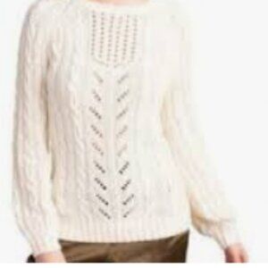 Trina Turk Off White Sweater Size S NWOT